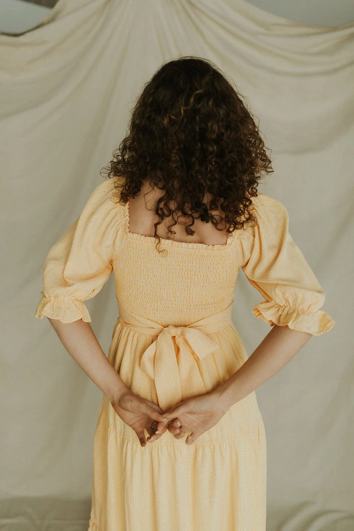 Henly Picnic In The Park Midi In Marigold