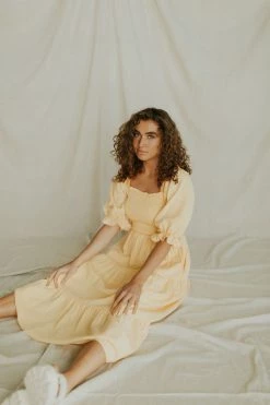 Henly Picnic In The Park Midi In Marigold