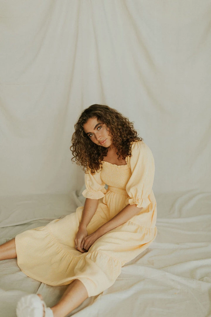 Henly Picnic In The Park Midi In Marigold