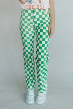 Henly OH SNAP! Pants In Kelly Green