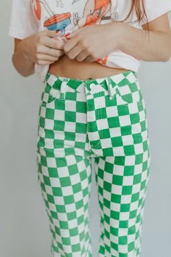 Henly OH SNAP! Pants In Kelly Green