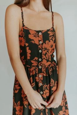 Henly Hibiscus Hideaway Woven Sundress
