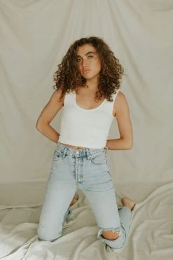 Henly Denim Free People Lasso Jean In True Blue