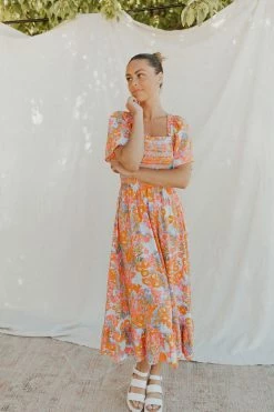 Henly NEW ARRIVALS Love Fool Floral MIDI