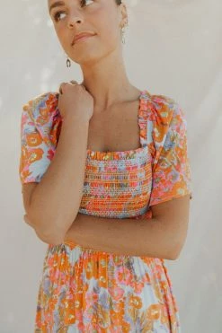 Henly NEW ARRIVALS Love Fool Floral MIDI