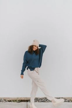 Henly *Free People Feelin' Good Utility Pull-On Pants In Natural