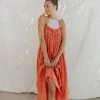 Henly Free People Azure Maxi In Sunny Day Flame Combo