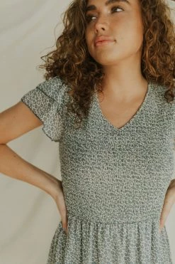 Henly Dresses Give A Little Love Midi In Powder Blue