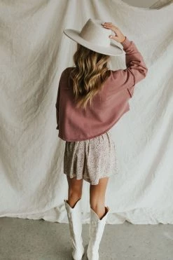 Henly Sweaters Free People Bae Pullover In Summer Sparrow