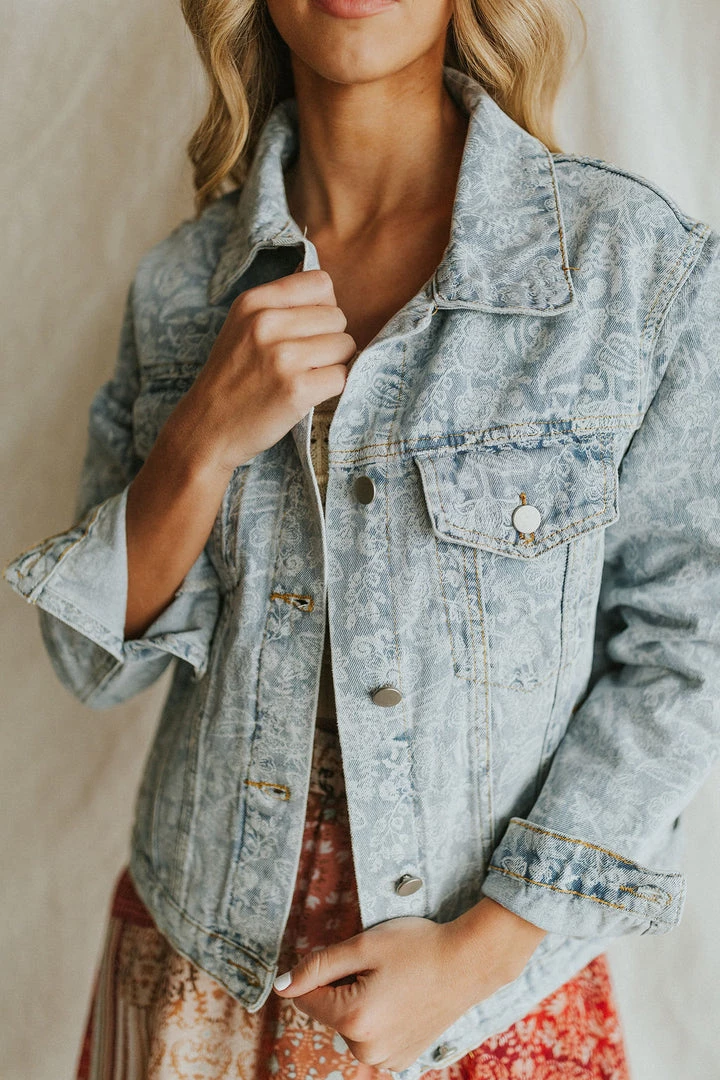 Henly Jackets/Shackets/Blazers Spring Breeze Denim Jacket