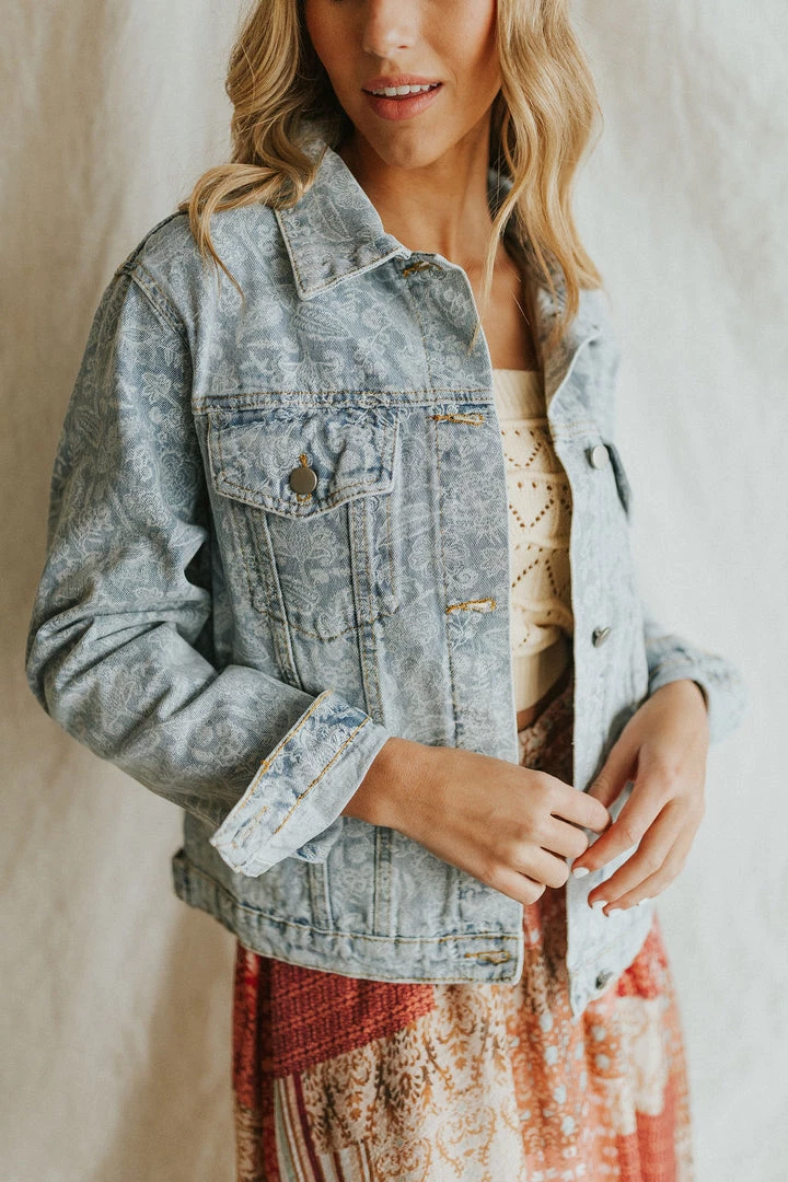 Henly Jackets/Shackets/Blazers Spring Breeze Denim Jacket