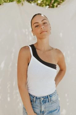 Henly Free People One Way Or Another Tank In White