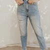 Henly Paige High Rise Mom Jeans Denim