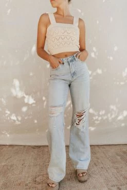 Henly Denim April High Waisted Flare Jeans