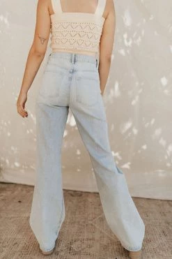 Henly Denim April High Waisted Flare Jeans