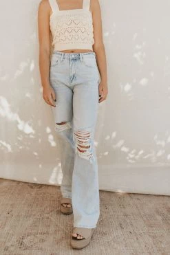 Henly Denim April High Waisted Flare Jeans