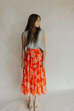 Henly Red Hot Chili Poppies SKIRT