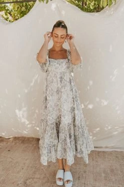 Henly Waterlily Midi Dress Dresses