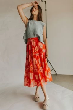 Henly Red Hot Chili Poppies SKIRT