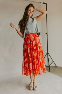 Henly Red Hot Chili Poppies SKIRT