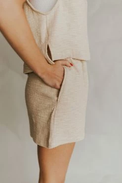 Henly SETS Ready Set Go Shorts In Oatmeal