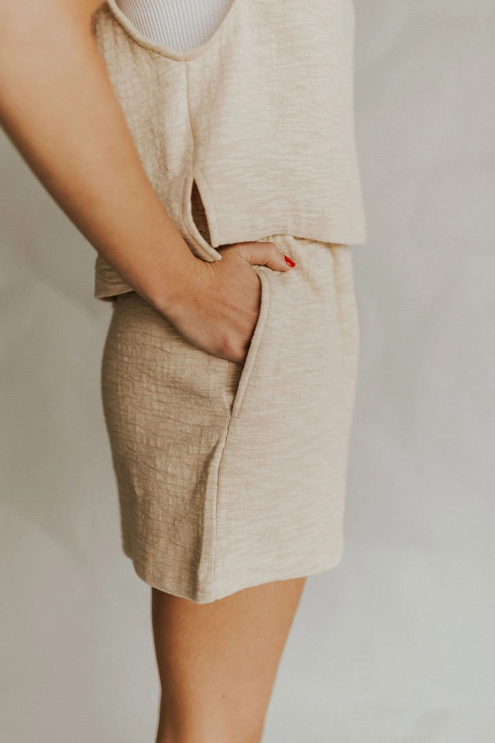 Henly SETS Ready Set Go Shorts In Oatmeal