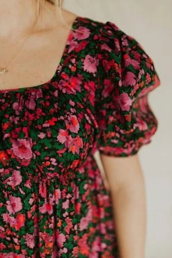 Henly ROSE To The Occasion Floral Mini Dresses