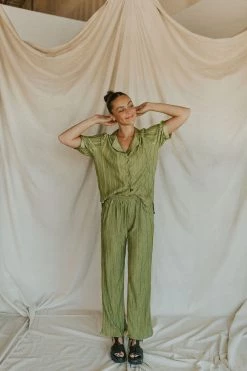 Henly Lennon Pleated Pants SETS