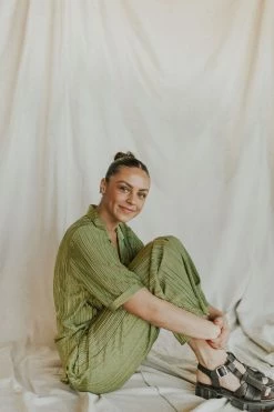 Henly Lennon Pleated Pants SETS