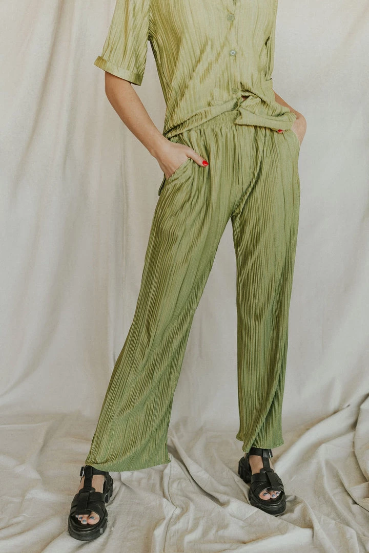 Henly Lennon Pleated Pants SETS