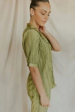 Henly SETS Lennon Pleated Blouse