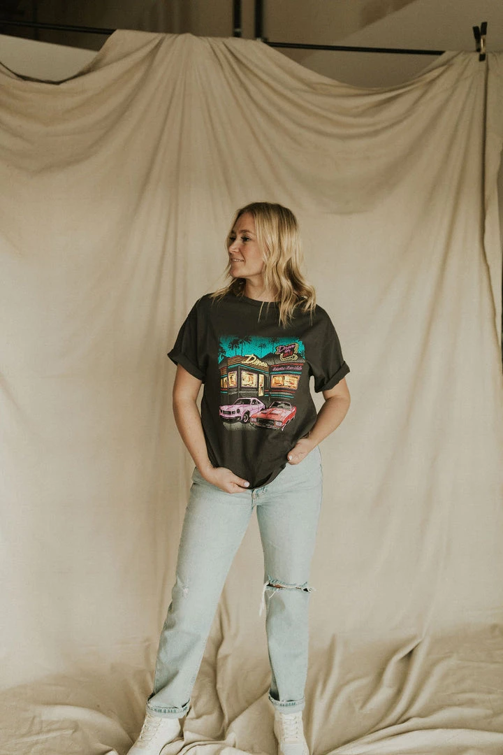 Henly Diner Graphic Tee Graphics