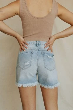 Henly Bennie Distressed Denim Shorts