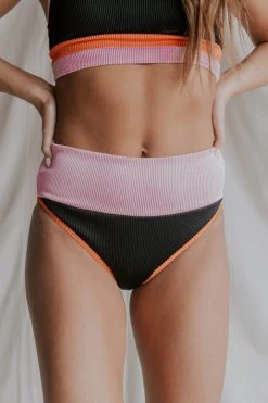 Henly Baja Block Swim BOTTOM In Black